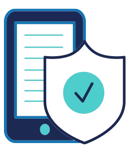 Phone security graphic