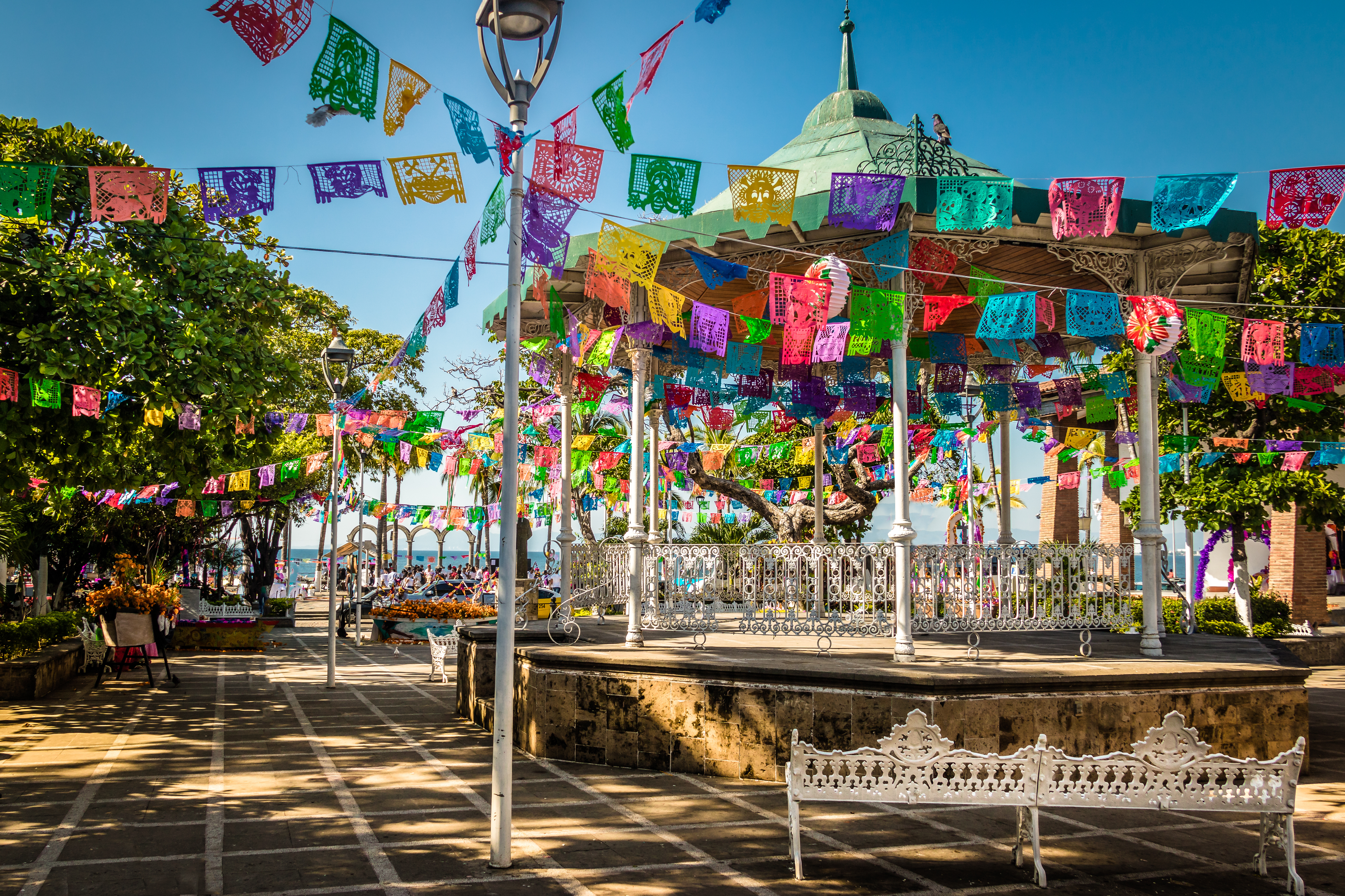 city square, Puerto Vallarta
