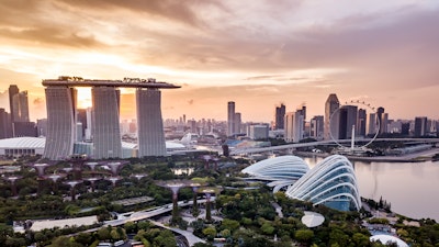 Singapore skyline
