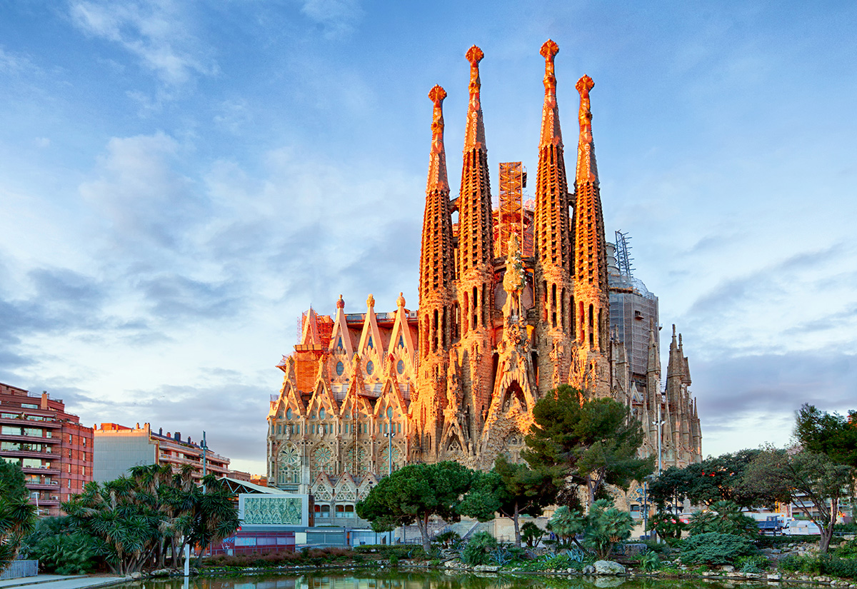La Sagrada Familia, Barcelona, Spain