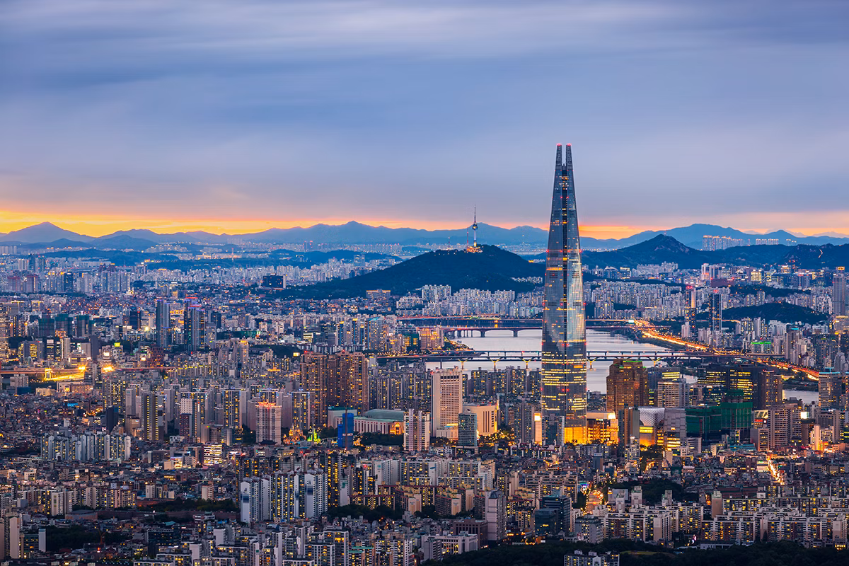 Seoul skyline