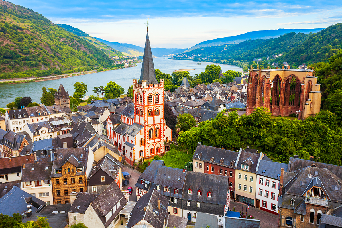Bacharach old town, Germany
