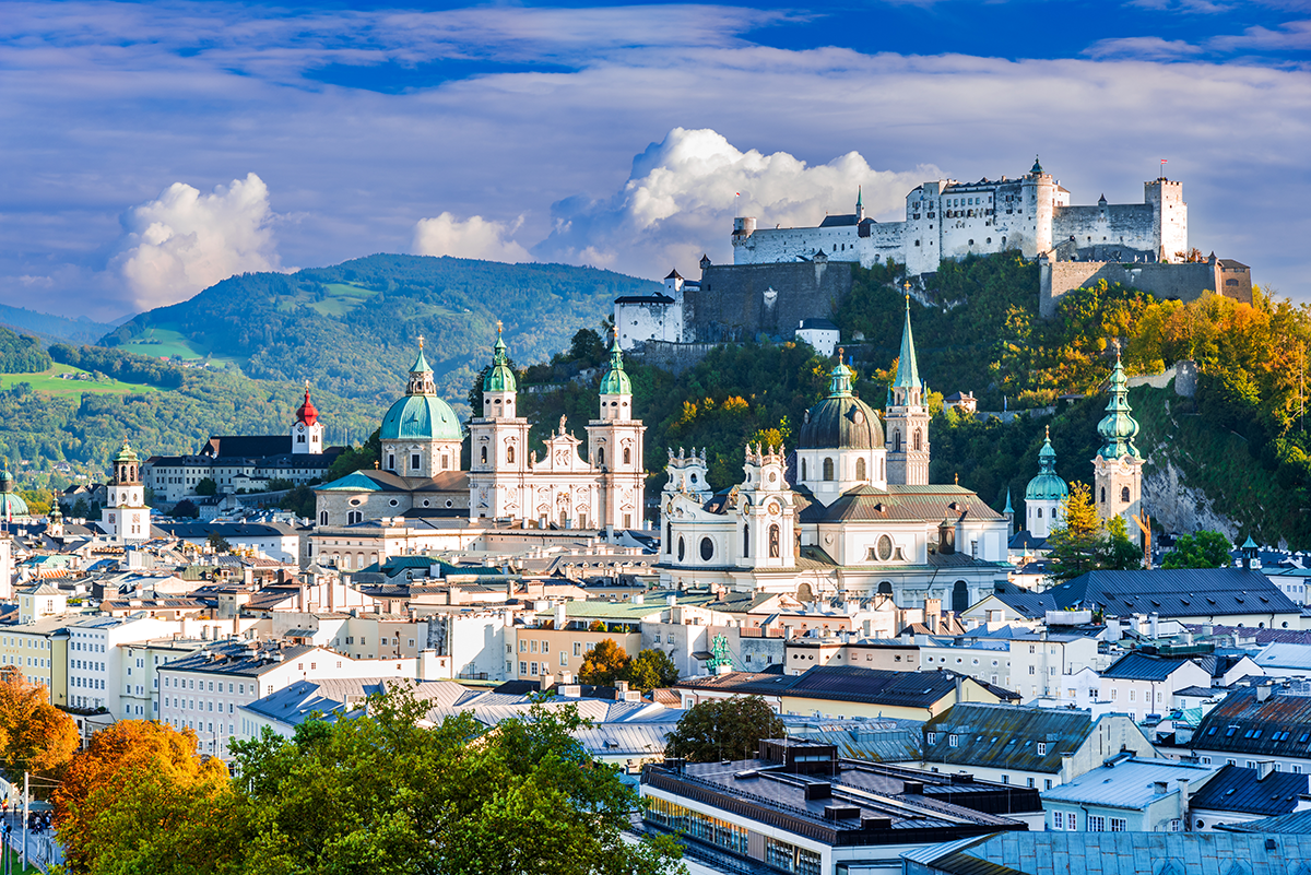 Salzburg, Austria skyline