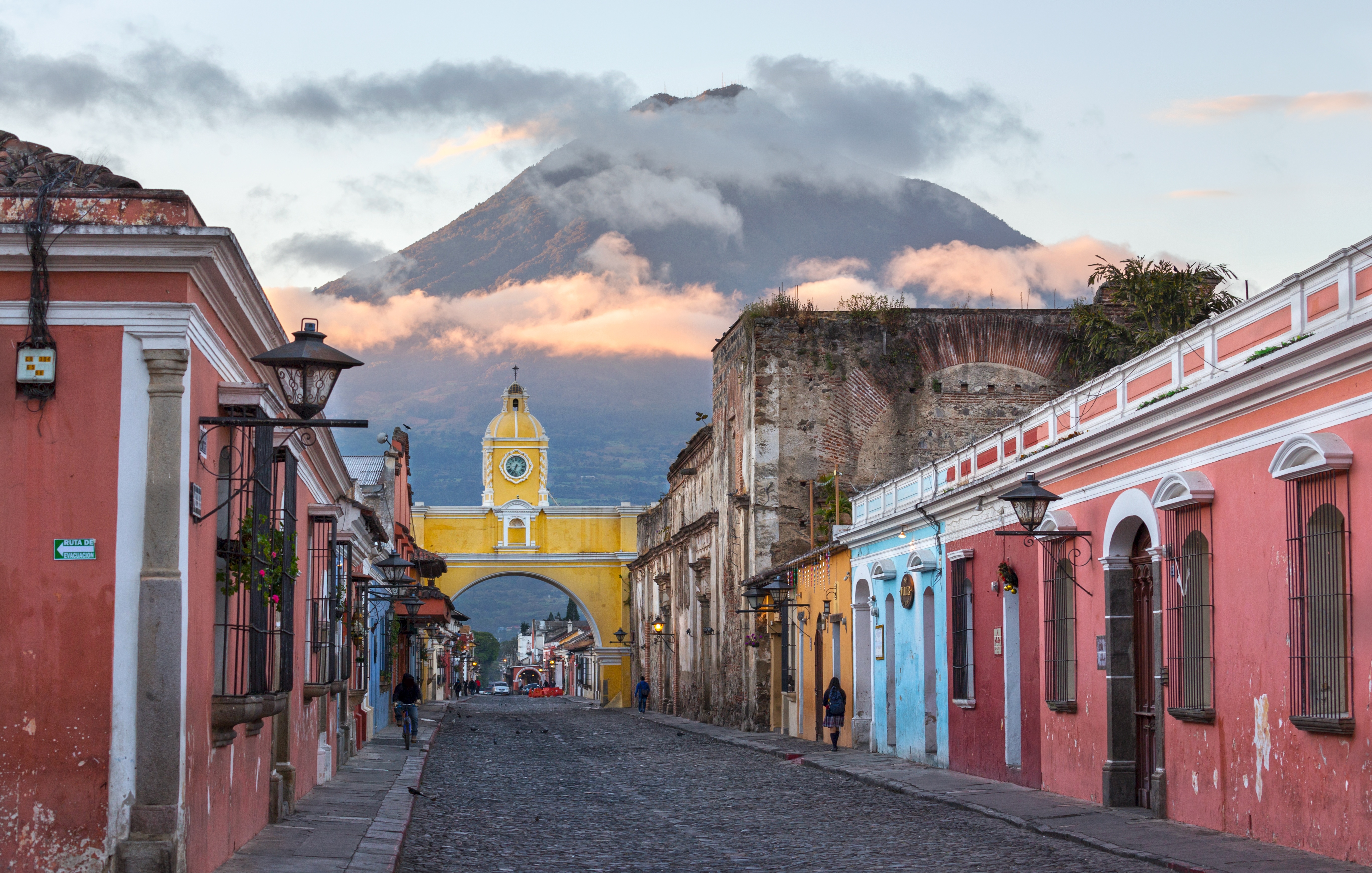 Santa Catalina Arch in Antigua, Guatemala