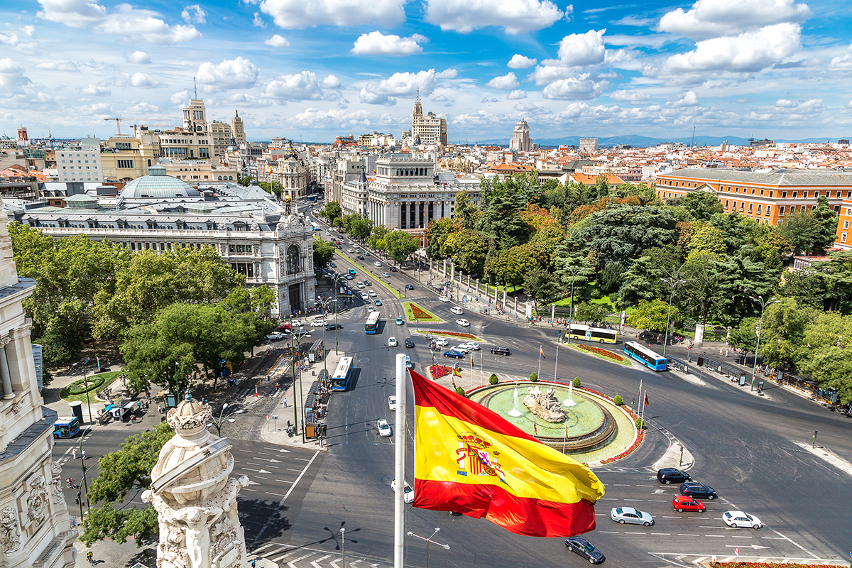 Plaza de Cibeles in Madrid